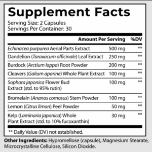 American Vitality LymphaVive Supplements