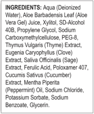 ProXental Ingredients