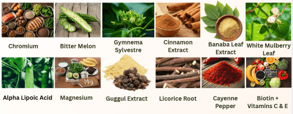 InsuCalmX Ingredients