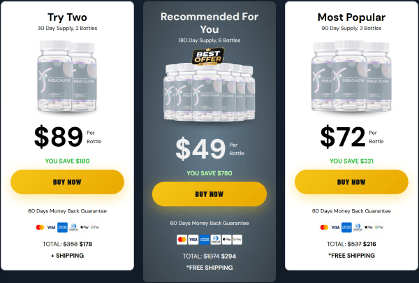 InsuCalmX Price