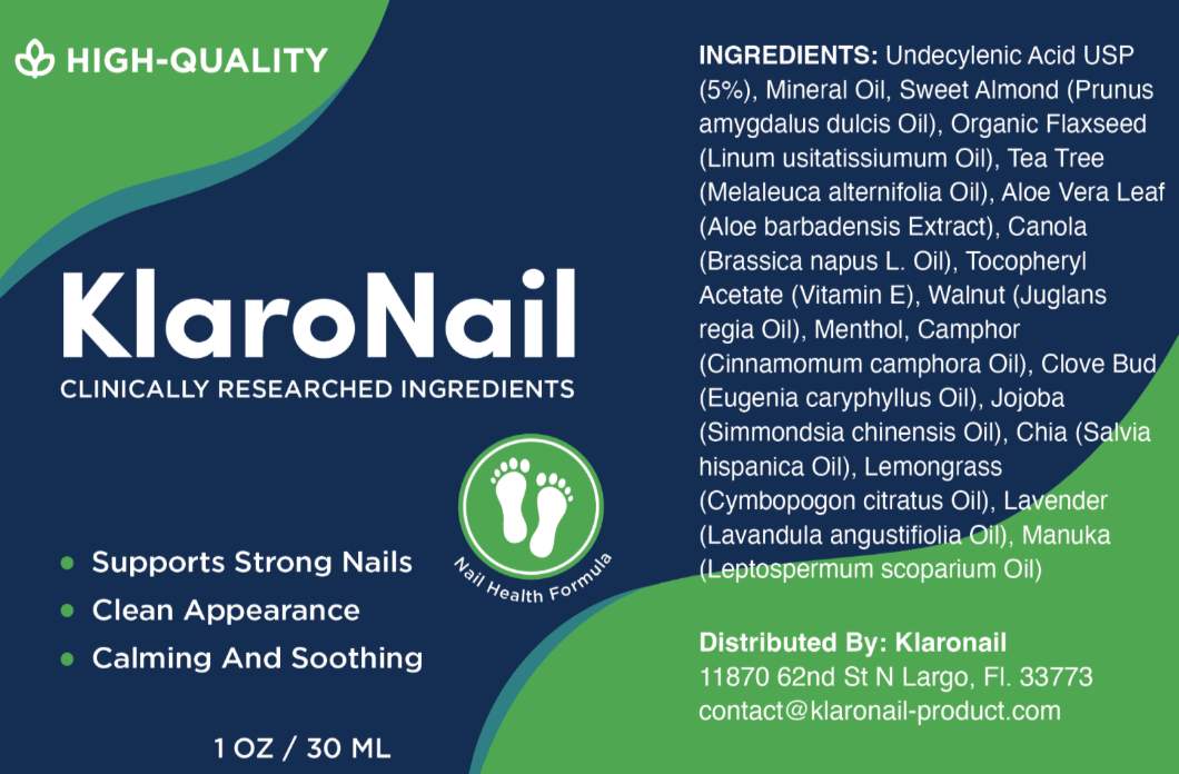 KlaroNail Supplement Facts