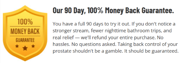 Prostivo money back