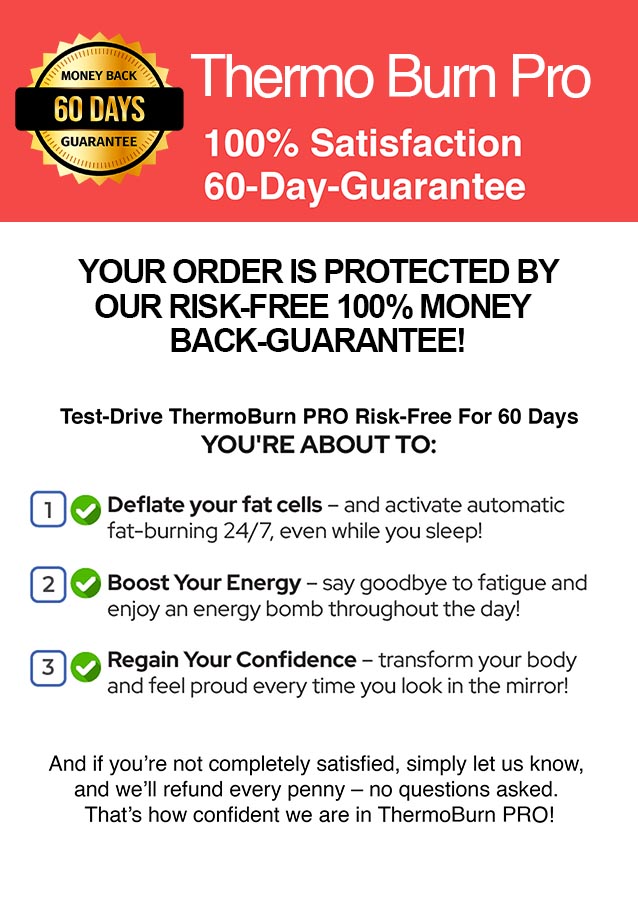 Thermo Burn Pro money back