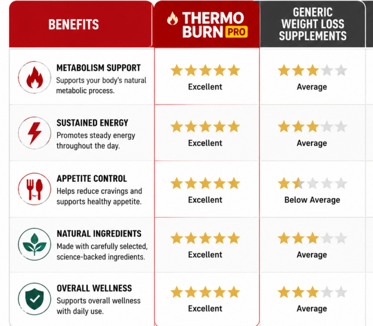 Thermo Burn Pro vs others