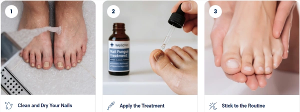 WellaNail Fungus Treatment Oil How to use